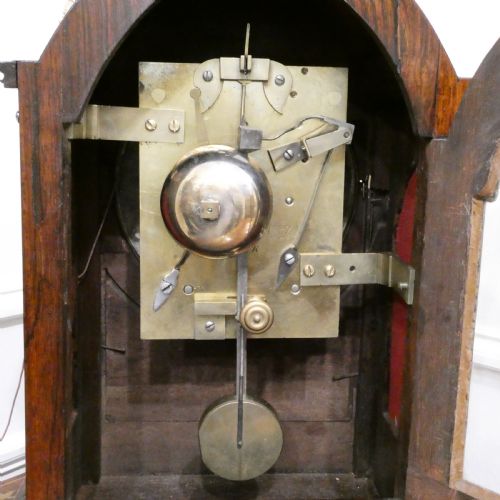 WILLIAM IV ROSEWOOD BRACKET CLOCK BY BARBER NORTH OF YORK - ADDITIONAL PHOTO 14