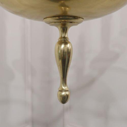 ART NOUVEAU GILT BRONZE CHANDELIER BY GEC - ADDITIONAL PHOTO 5