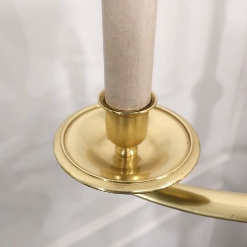 ART NOUVEAU GILT BRONZE CHANDELIER BY GEC - ADDITIONAL PHOTO 10