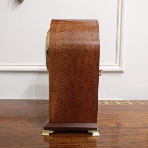FRENCH BELLE EPOQUE MAHOGANY MANTEL CLOCK - ADDITIONAL PHOTO 6