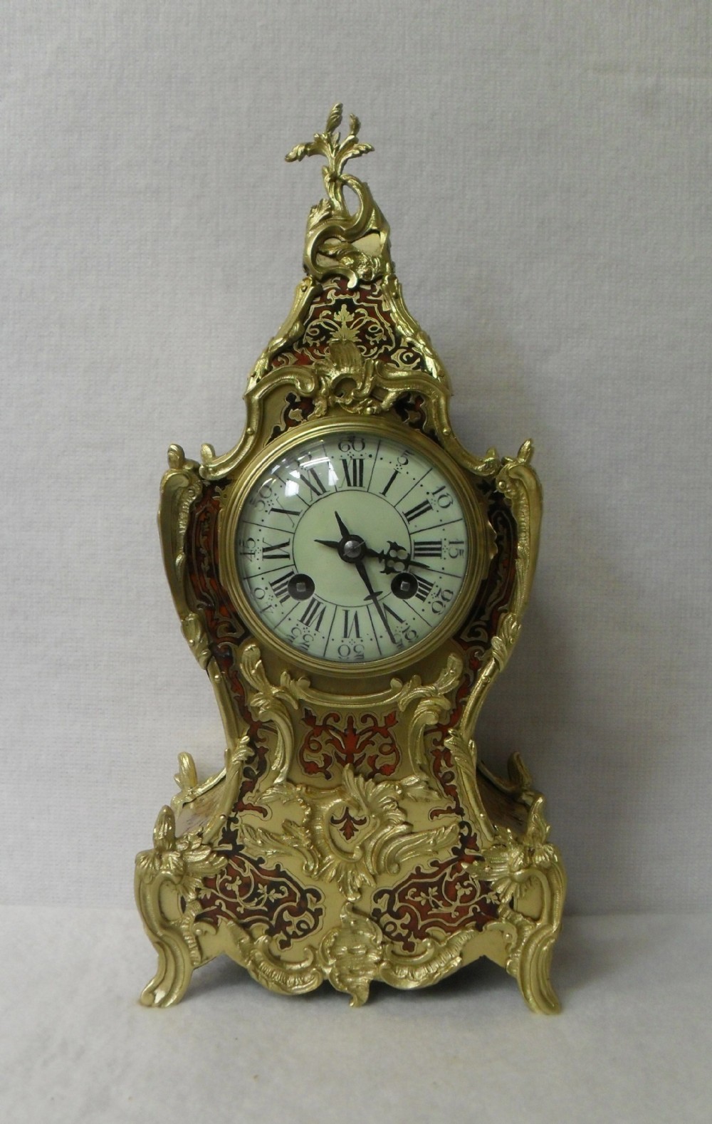French Boulle Mantel Clock