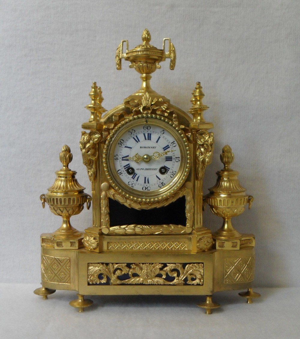 Brass Mantel Clock