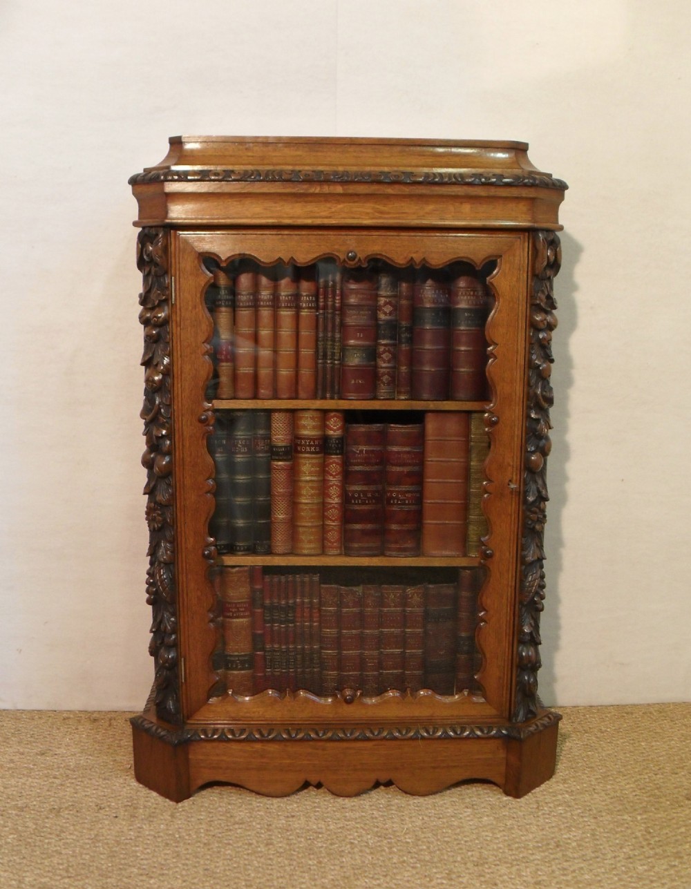Victorian Oak Bookcase