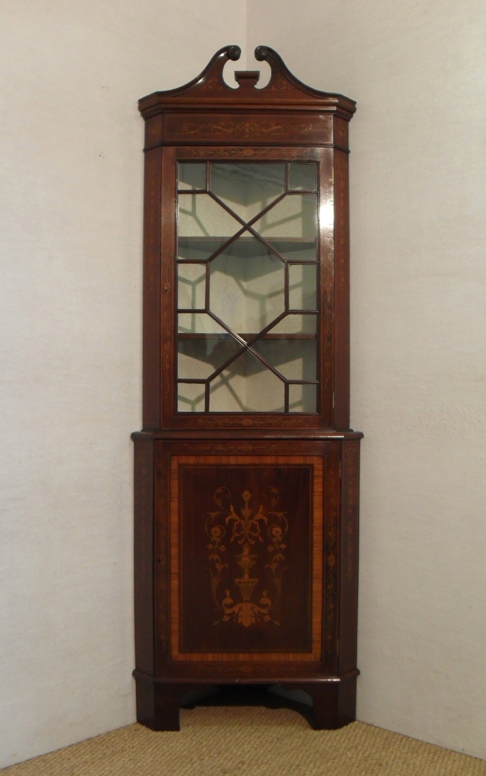 Corner Display Cabinet
