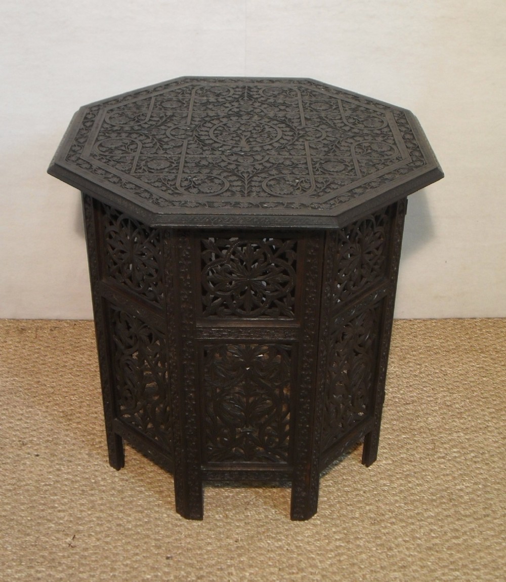 Anglo-Indian Octagonal Table