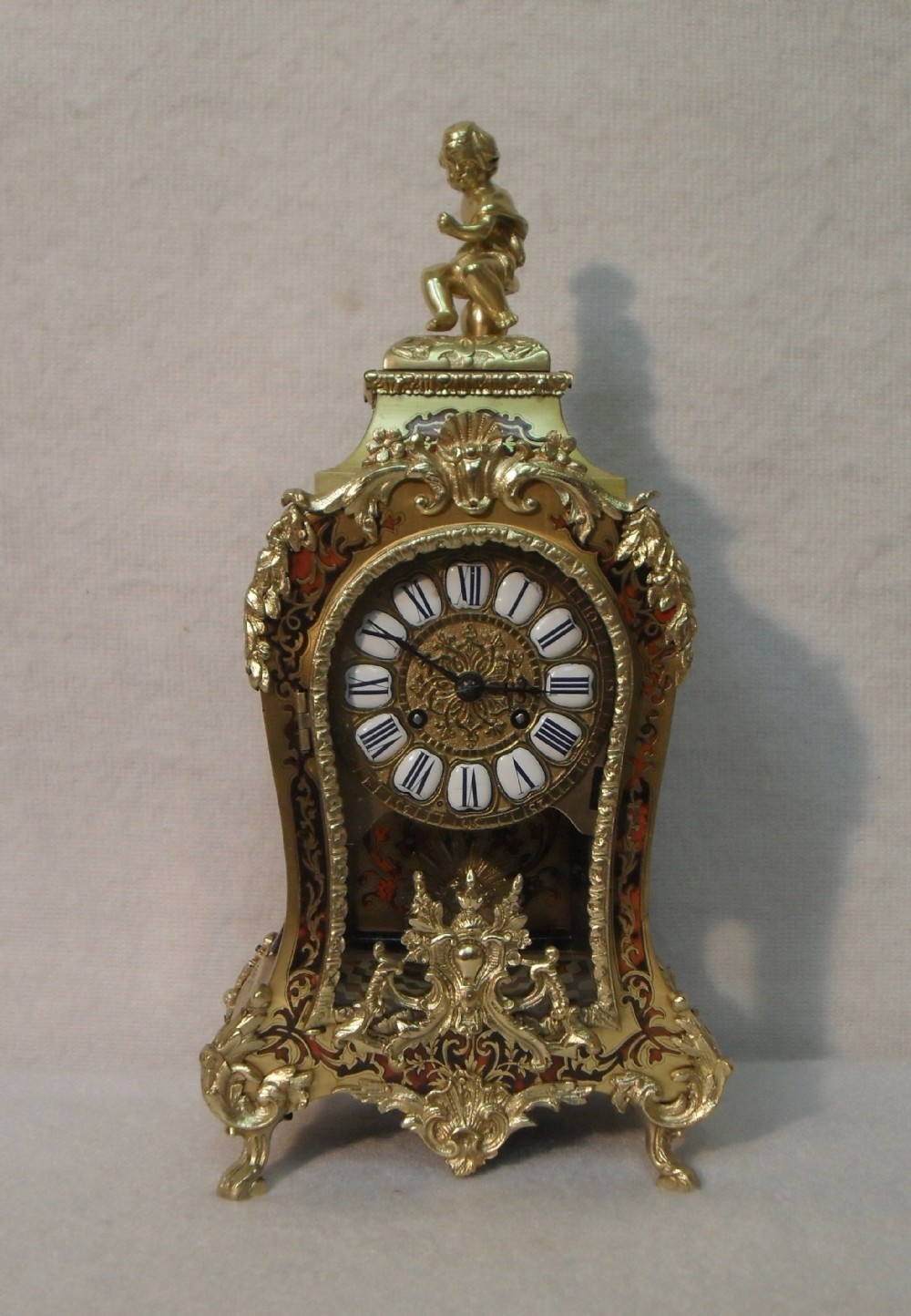 French Boulle Mantel Clock