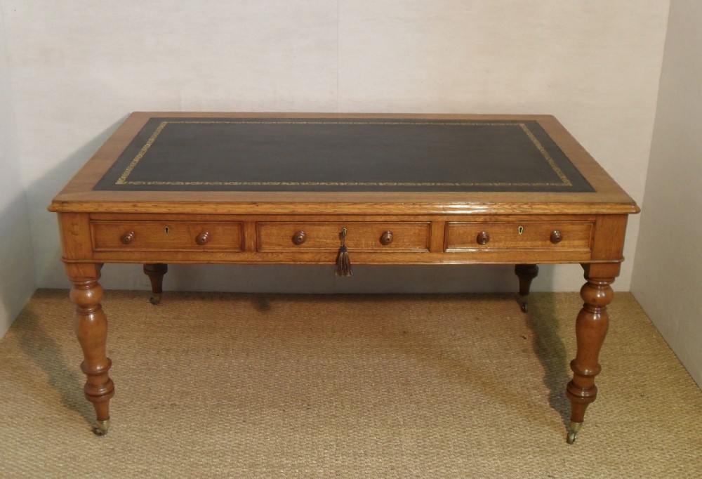 Oak Partners Writing Table