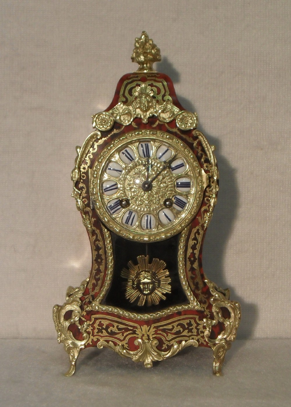 French Boulle Mantel Clock