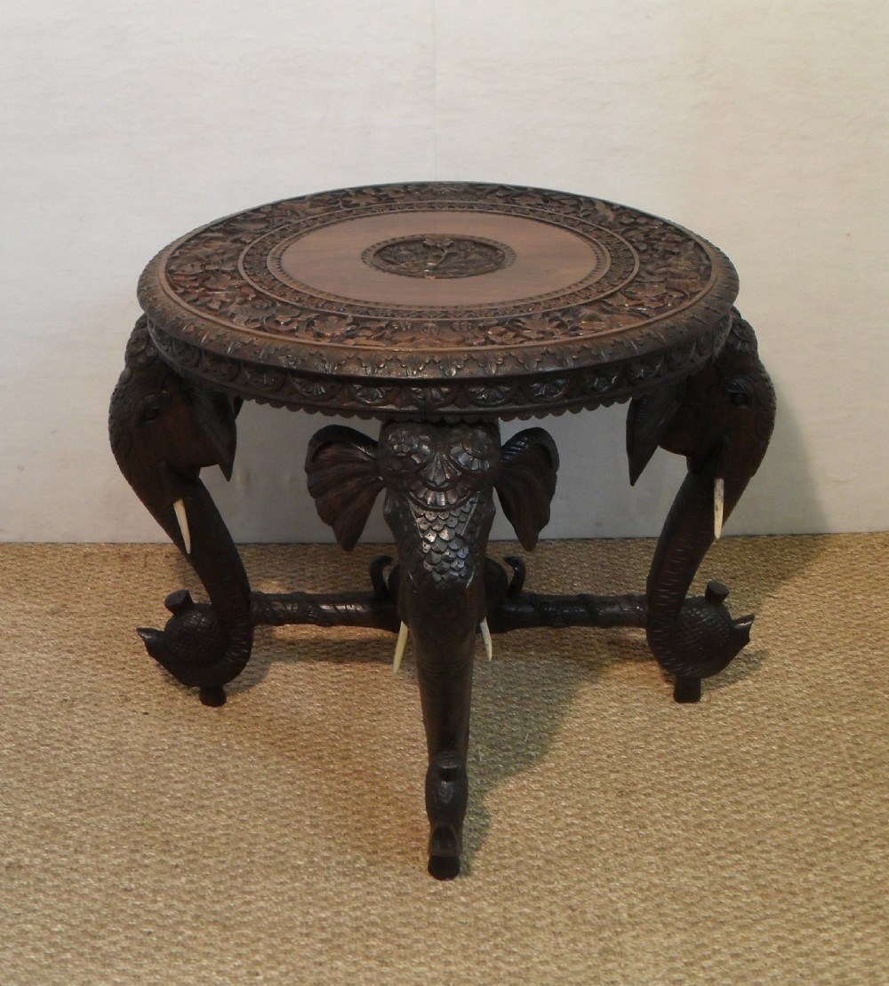 Anglo-Indian Rosewood Occasional Table