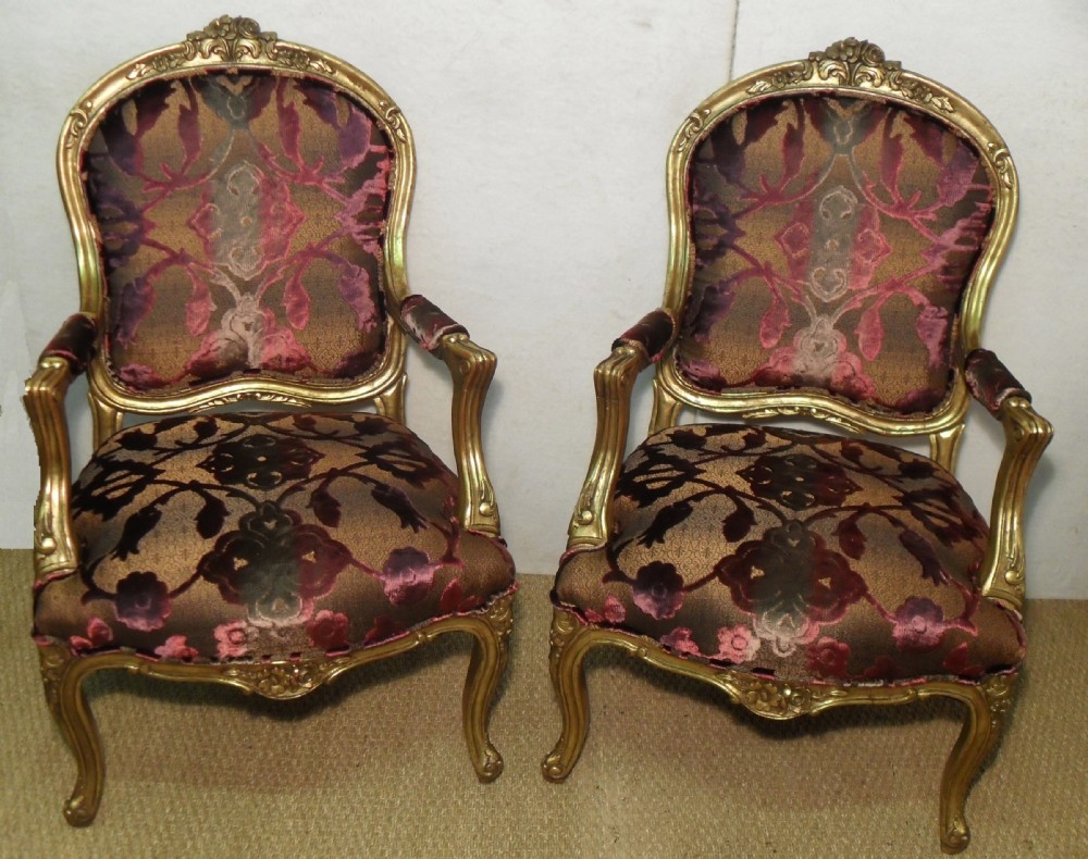 Pair of Italian Armchairs