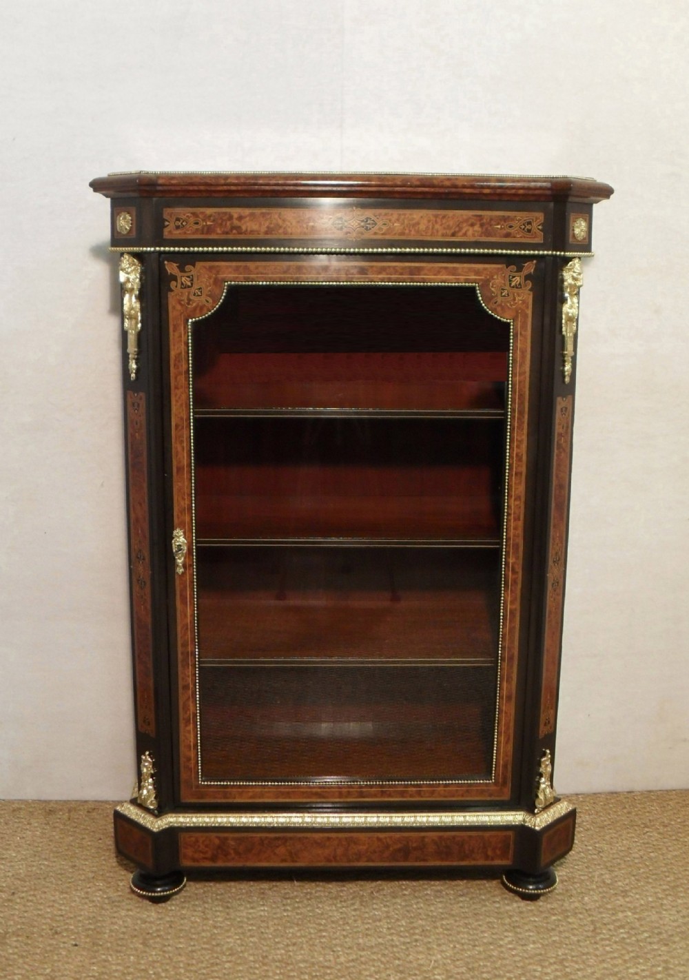 Victorian Display Cabinet/Bookcase