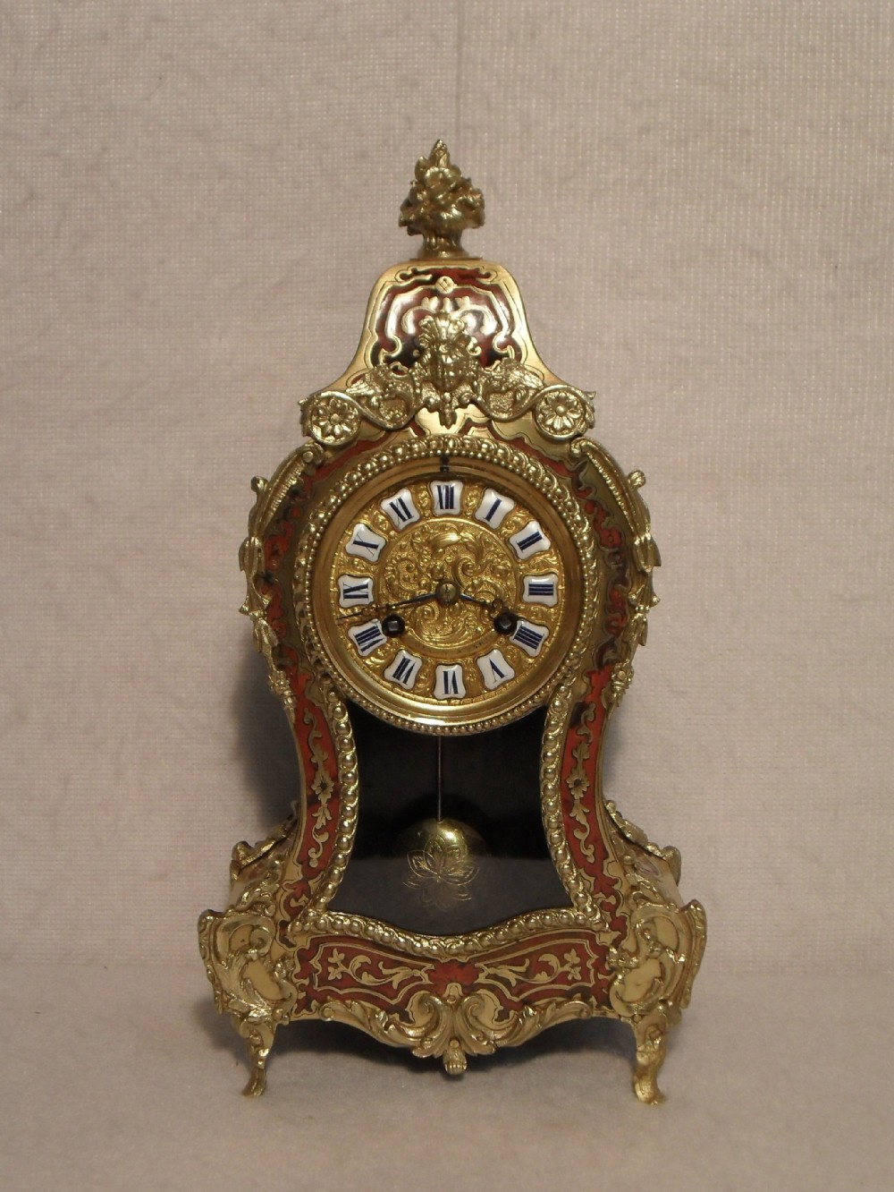 French Boulle Mantel Clock