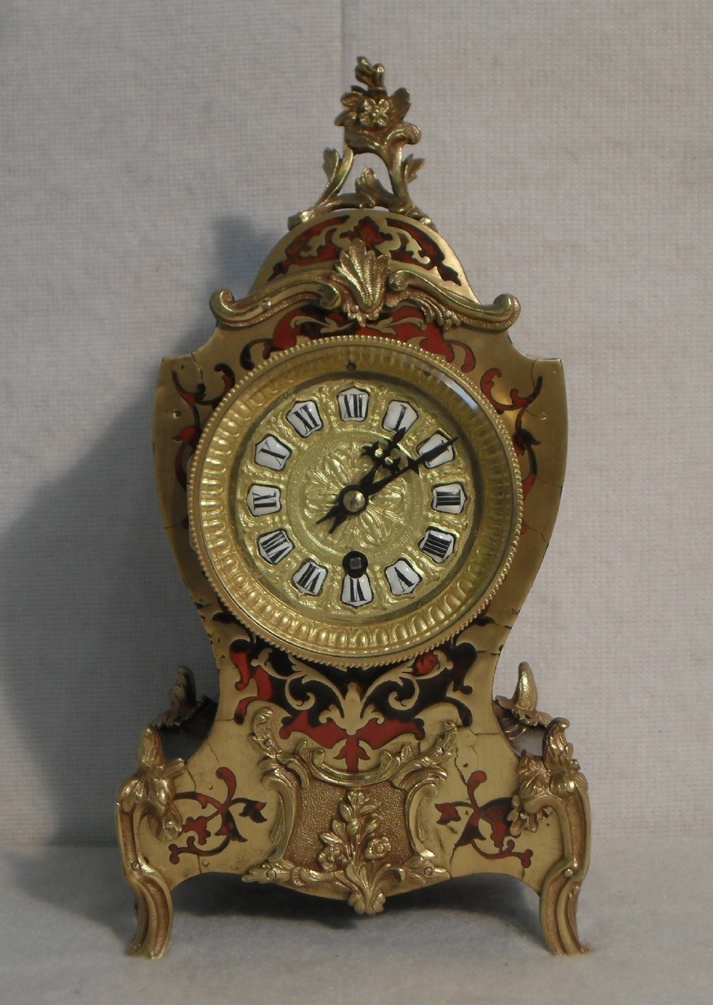 French Boulle Mantel Clock