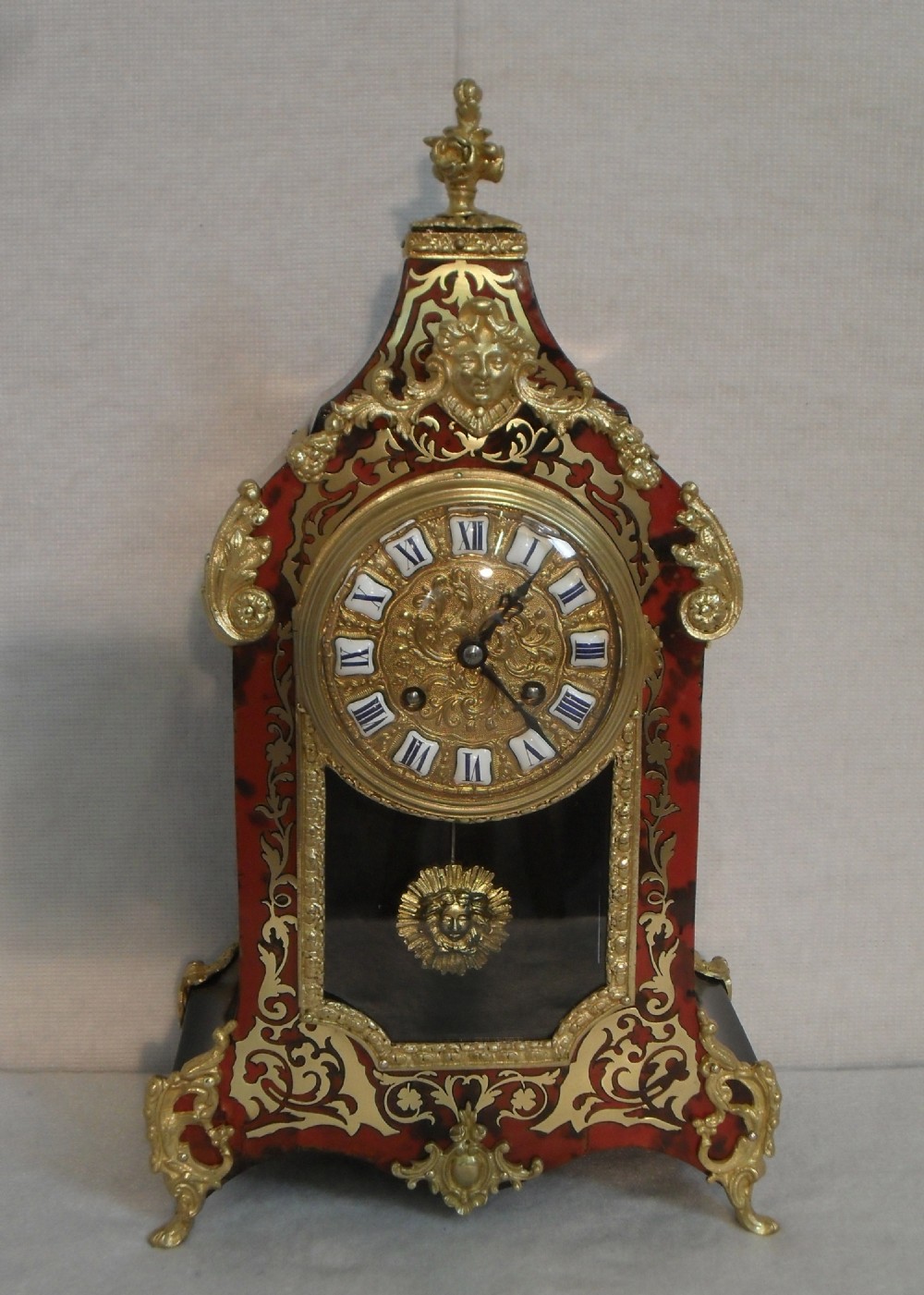 French Boulle Mantel Clock