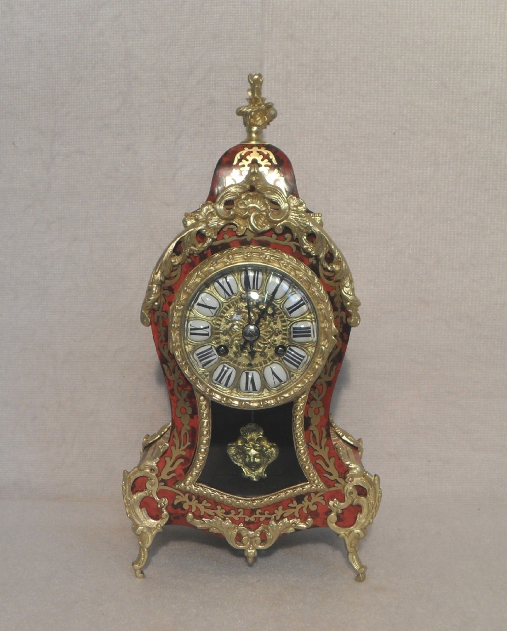 French Boulle Mantel Clock
