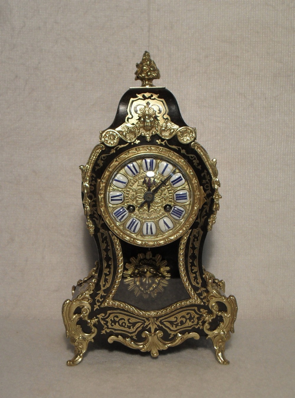 French Boulle Mantel Clock