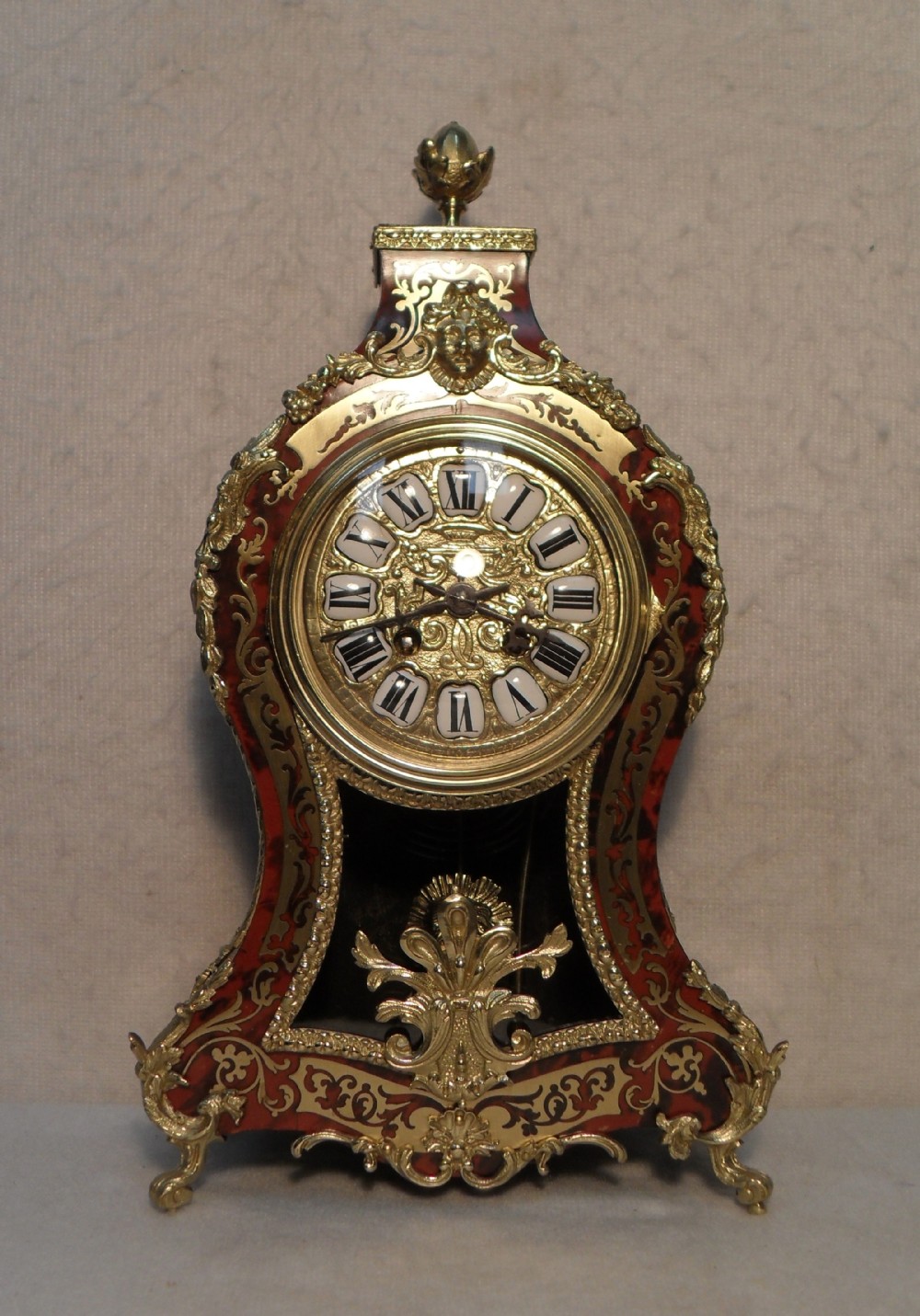 French Boulle Mantel Clock