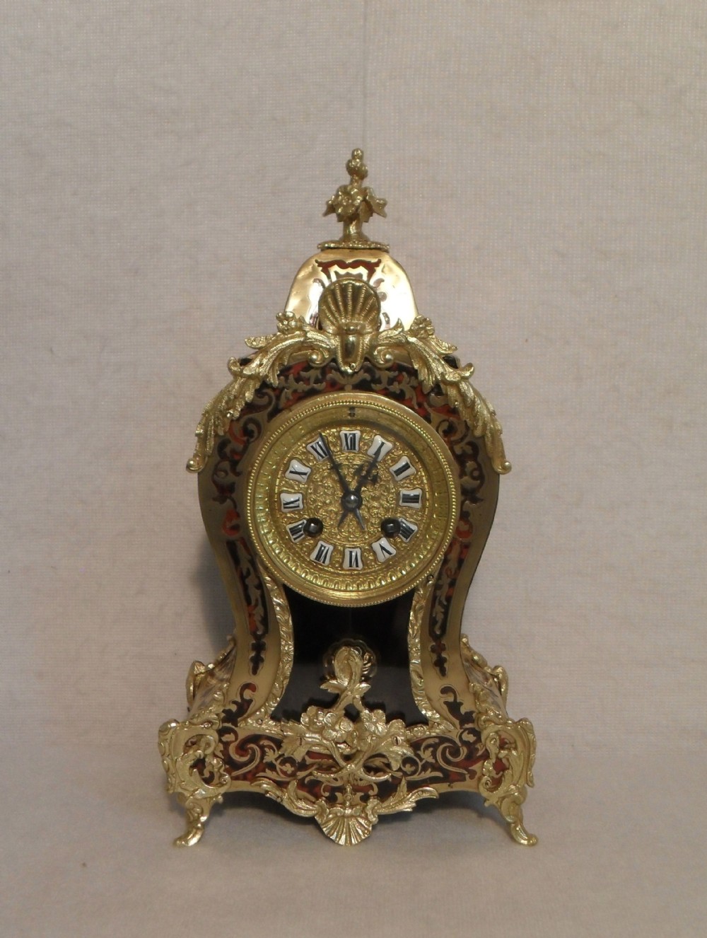 French Boulle Mantel Clock