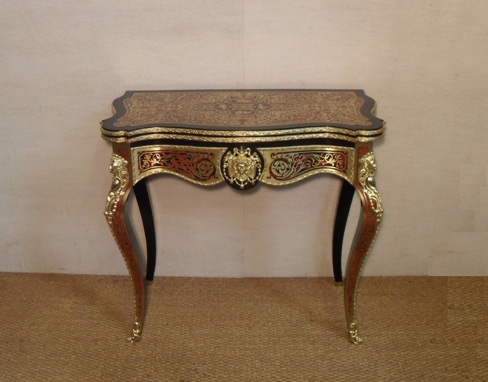 French Boulle Games/Occasional Table