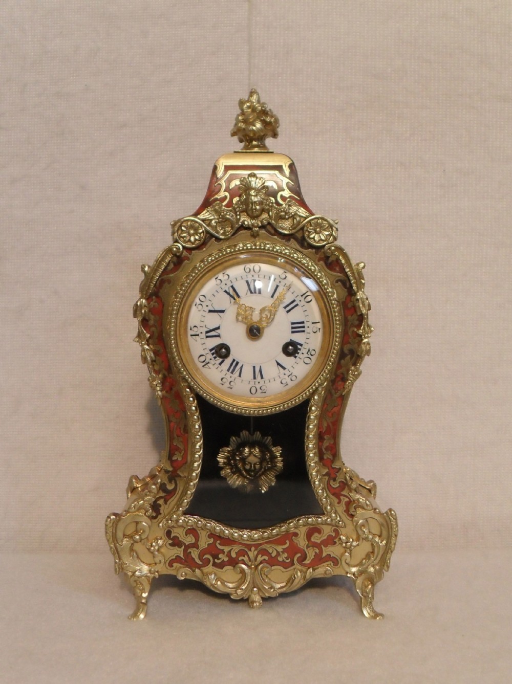 French Boulle Mantel Clock