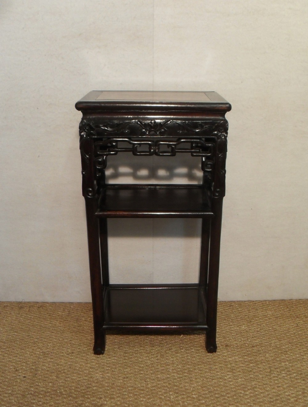 Chinese Rosewood Display Stand