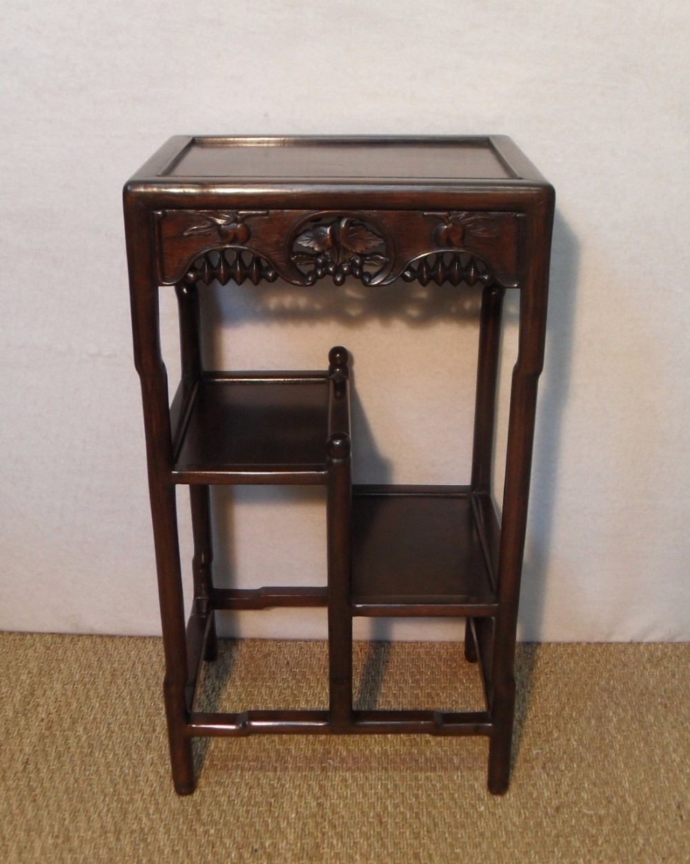 Chinese Rosewood Display Stand