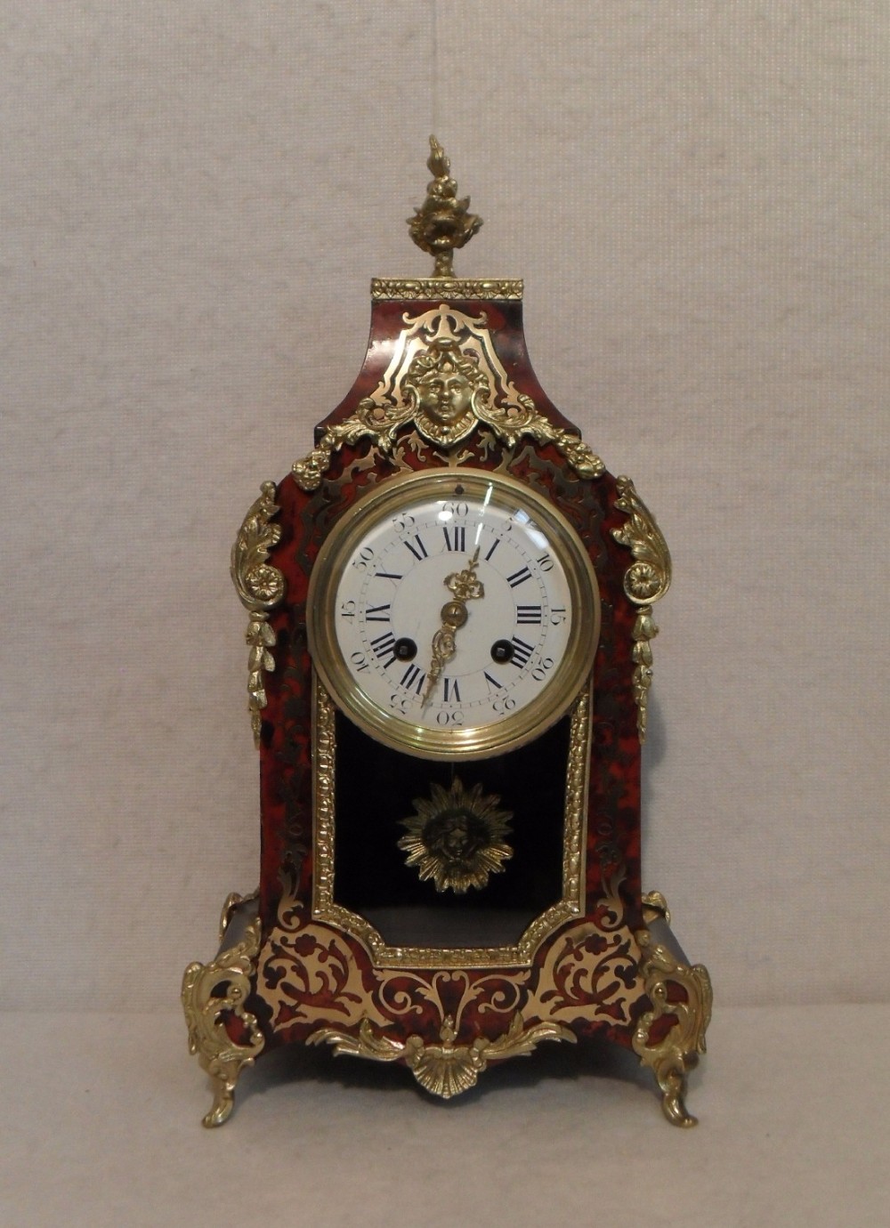 French Boulle Mantel Clock