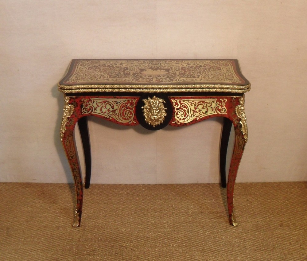 French Boulle Games/Occasional Table