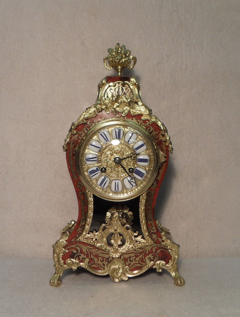 French Boulle Mantel Clock