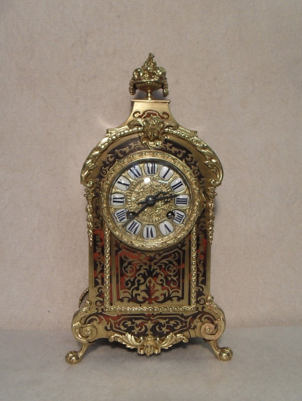 French Boulle Mantel Clock