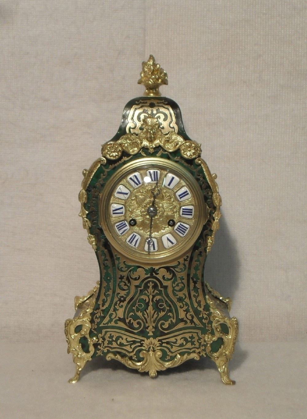 French Boulle Mantel Clock