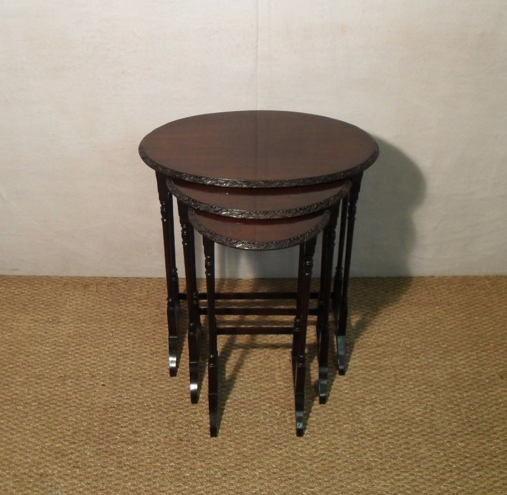 Edwardian Nest of Tables