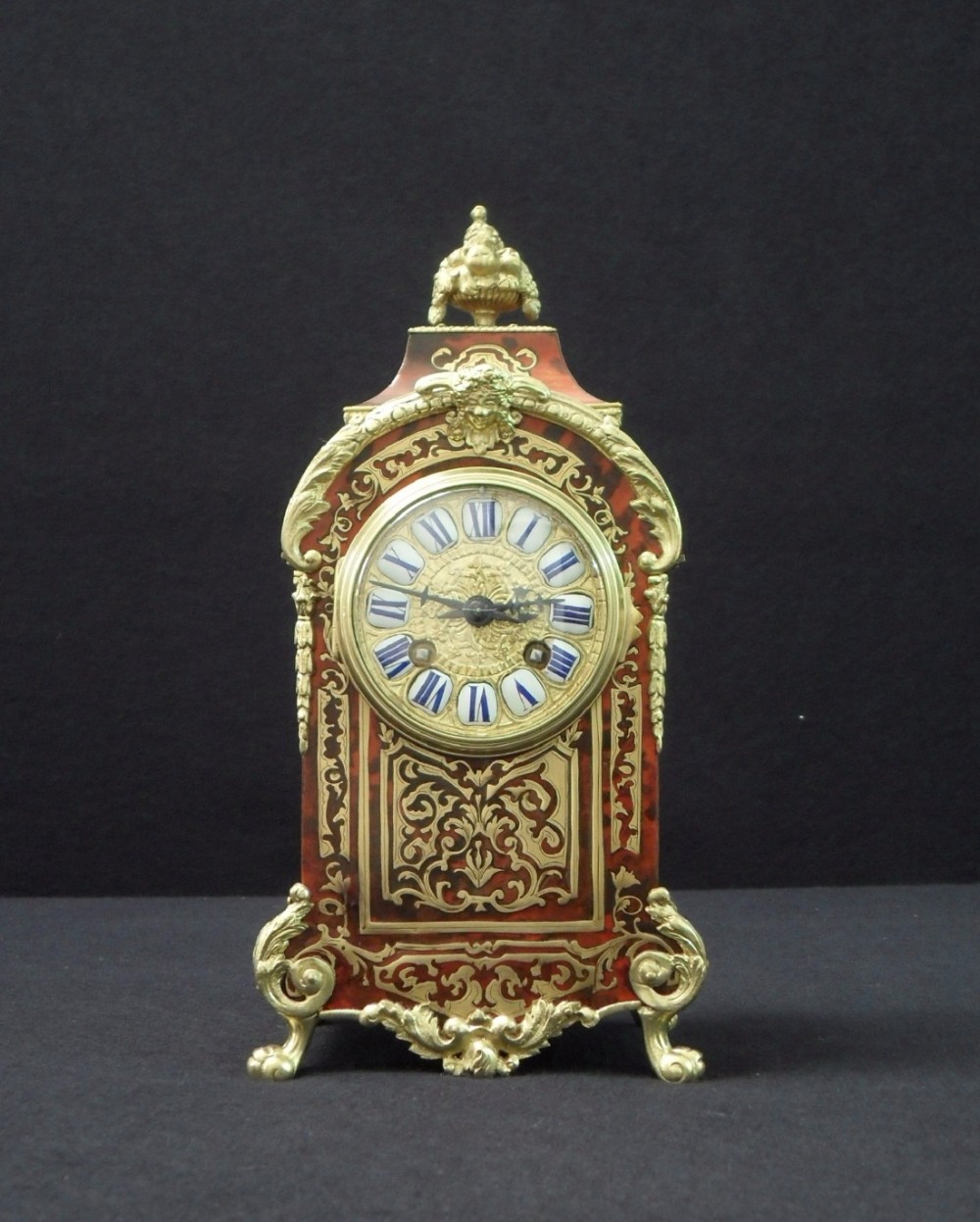 French Boulle Mantel Clock