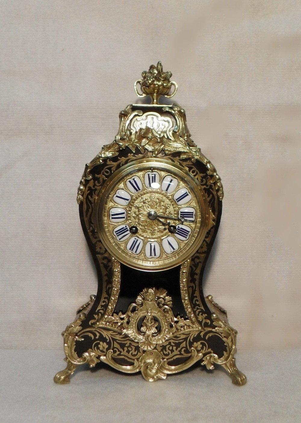 French Boulle Mantel Clock