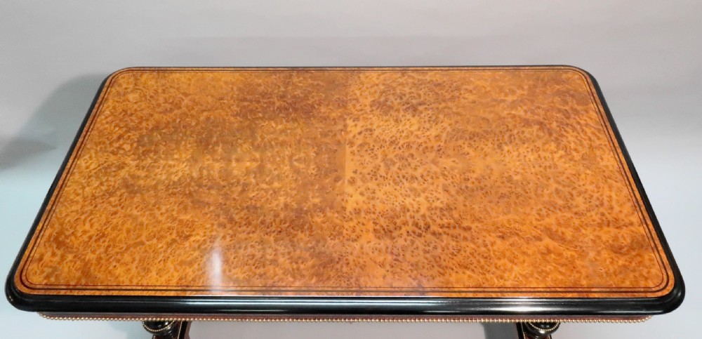 Victorian Amboyna Occasional Table Attributed to Gillows View III
