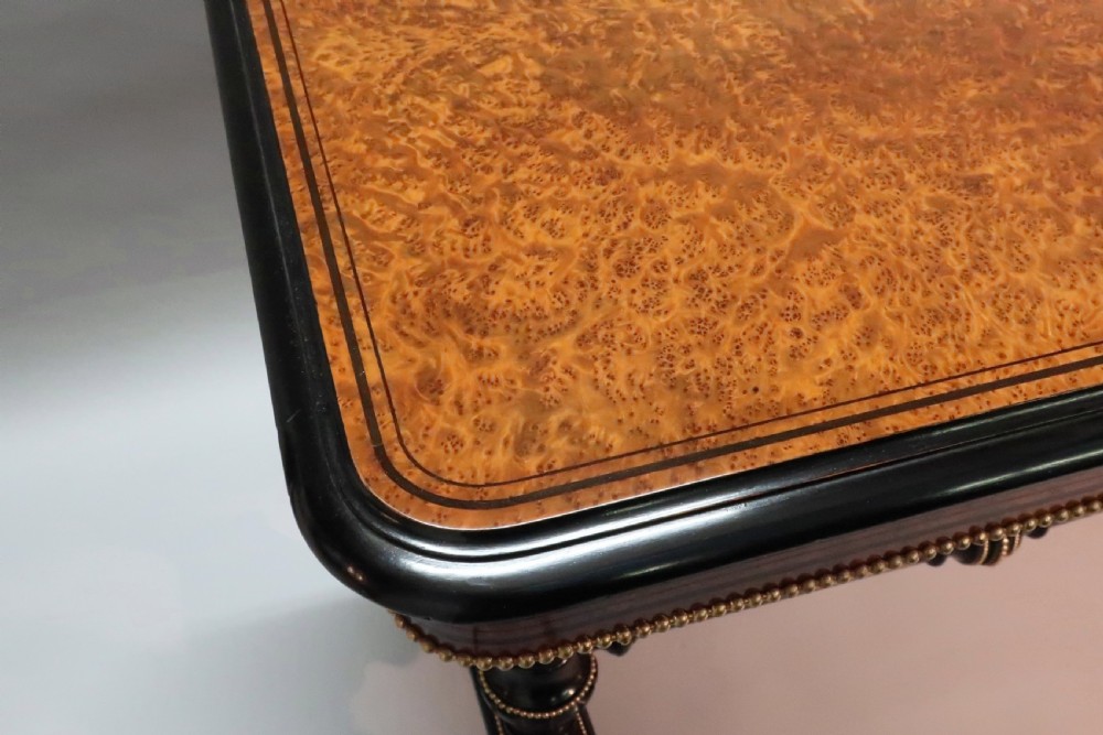 Victorian Amboyna Occasional Table Attributed to Gillows View IV
