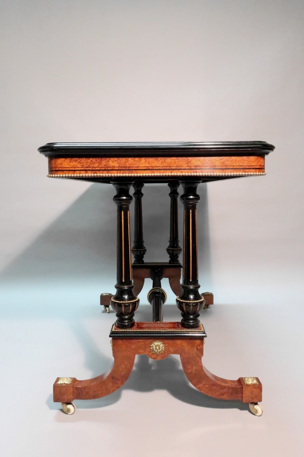 Victorian Amboyna Occasional Table Attributed to Gillows View VII