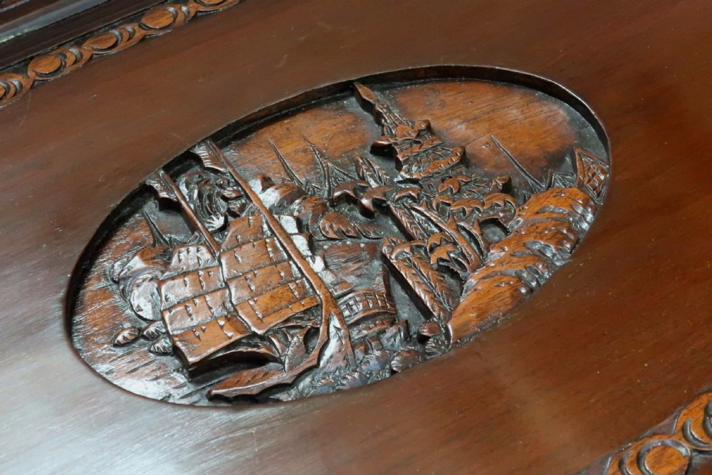 Oriental Early 20th Century Teak and Camphor Wood Chest View III