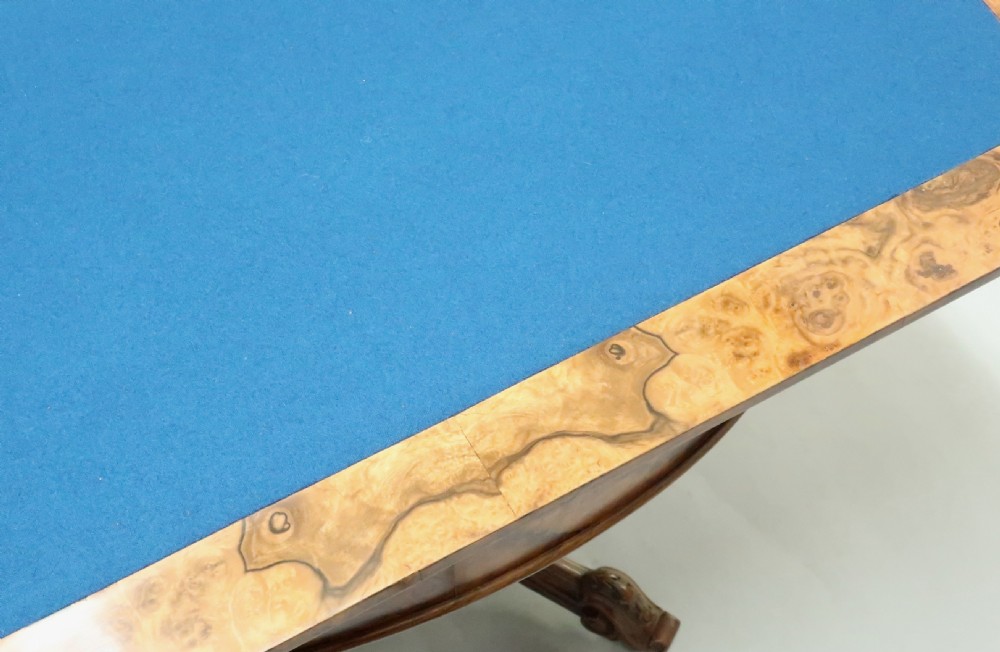Victorian Burr Walnut Side Table View IX