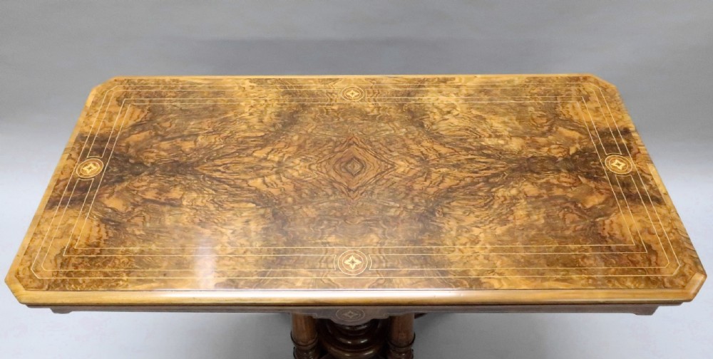 Victorian Figured Walnut Occasional Table View III