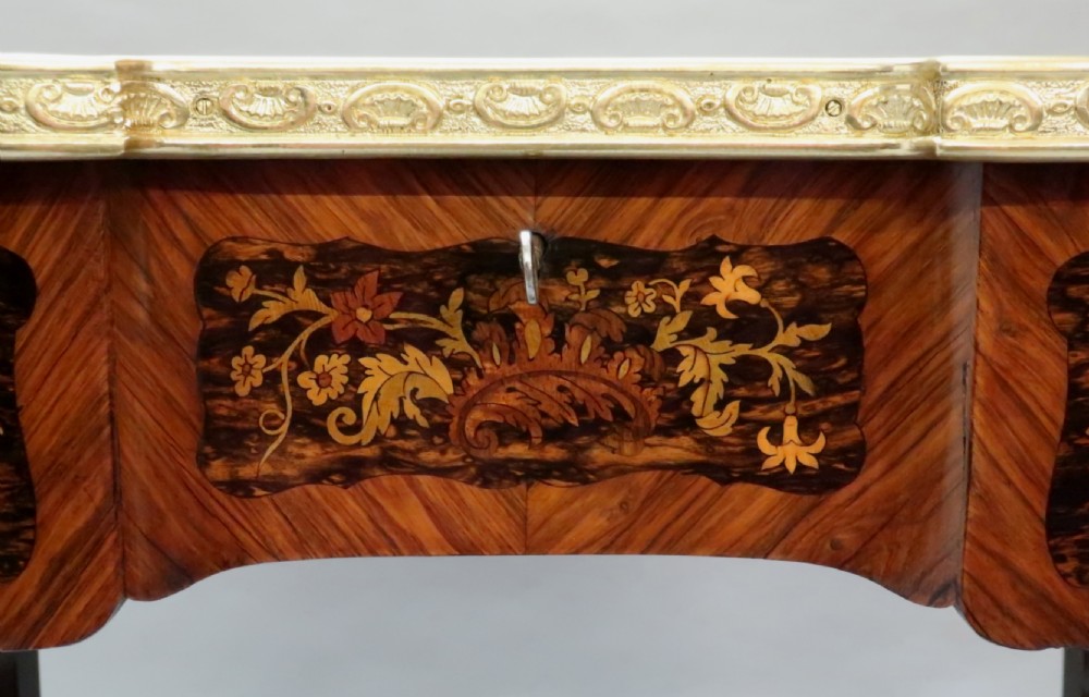 Victorian Marquetry Occasional Table Attributed to Holland & Sons View VI