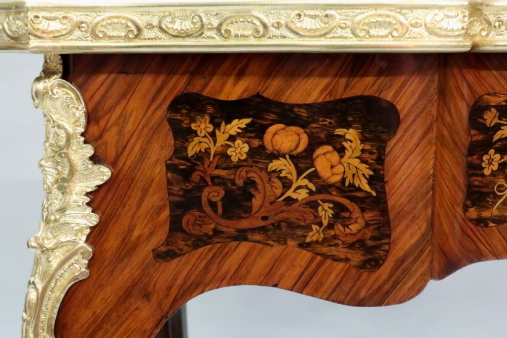Victorian Marquetry Occasional Table Attributed to Holland & Sons View X
