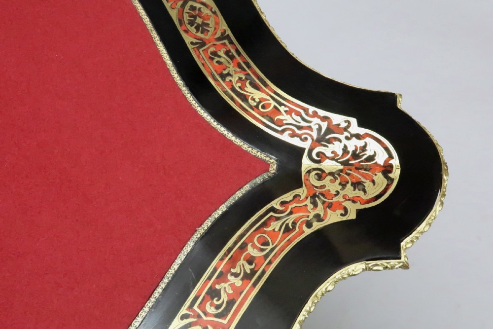 French Louis XV Style Boulle Games Occasional Table View XII