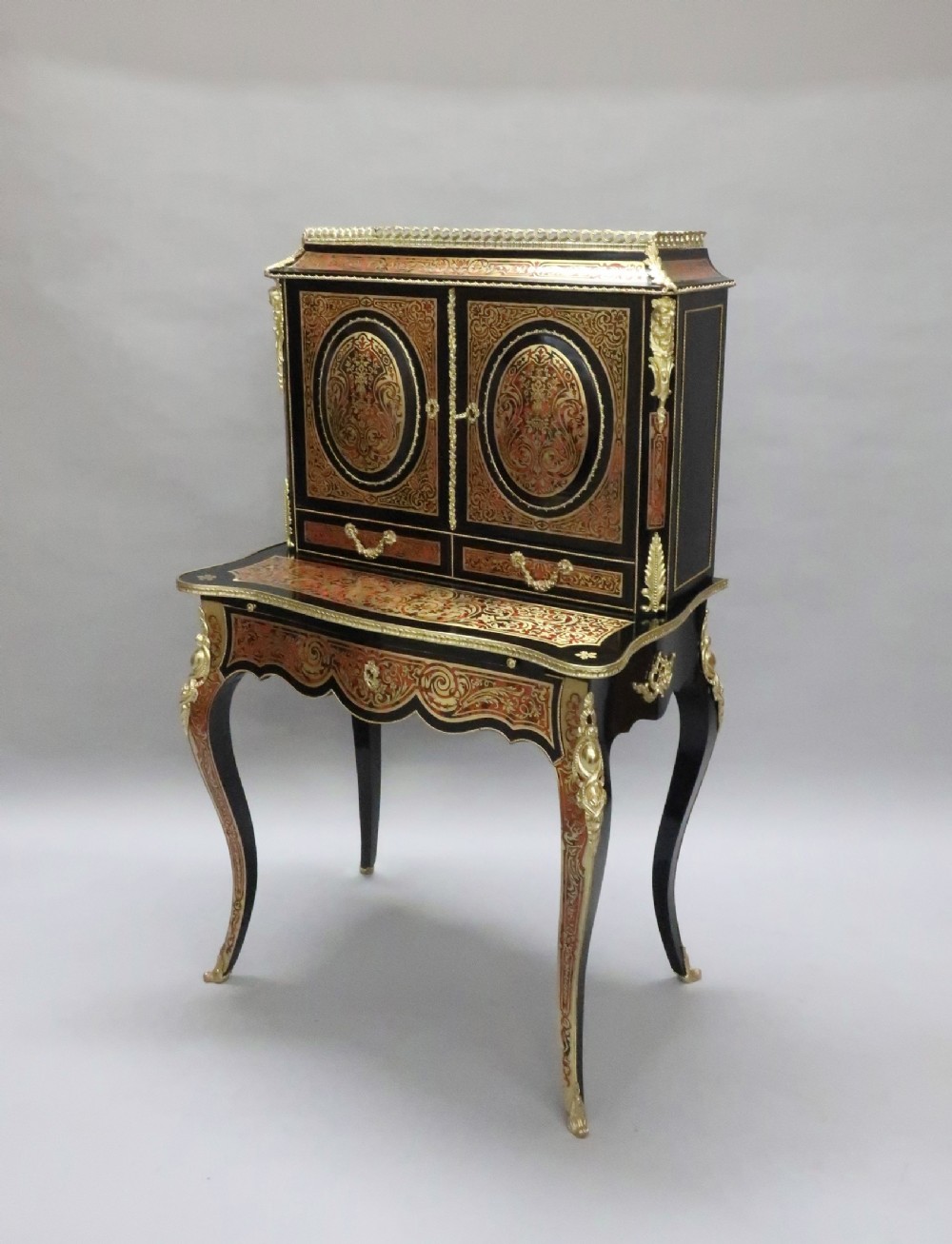 French 19th Century Boulle Bonheur du Jour