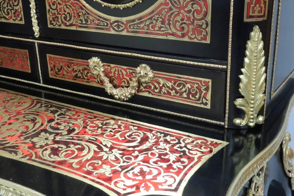 French 19th Century Boulle Bonheur du Jour View VIII