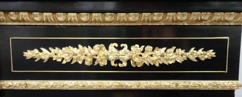 French Napoleon III Boulle Side Cabinet by Mathieu Befort View XIII