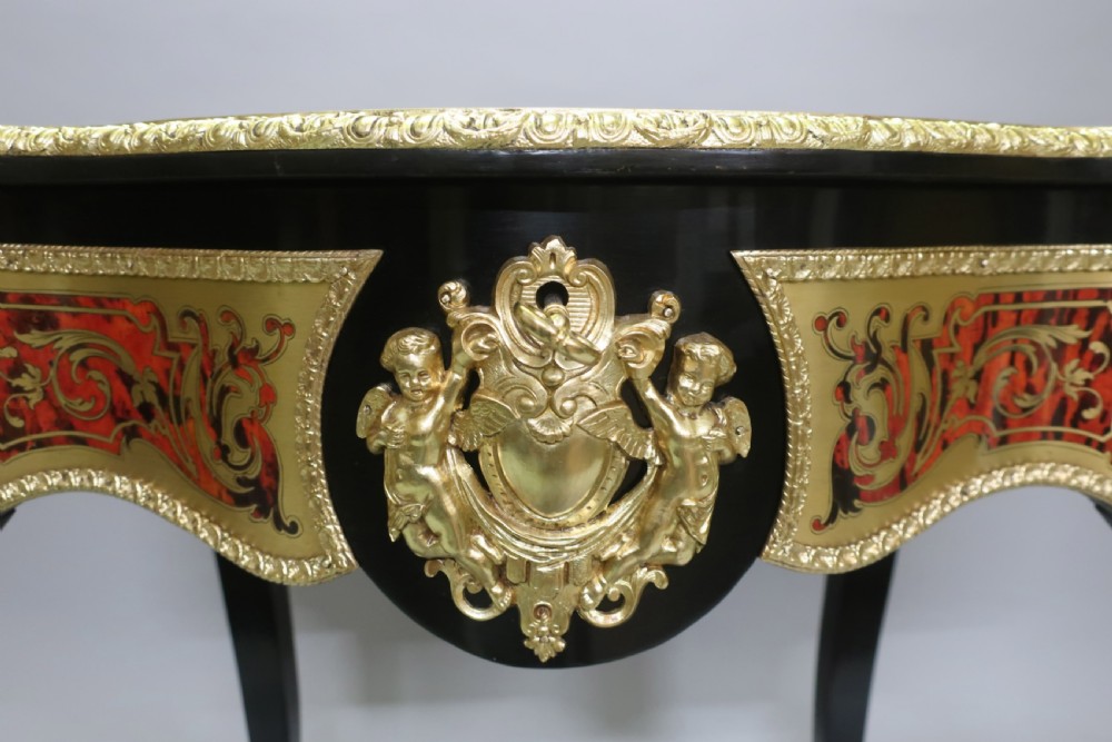 FRENCH LOUIS XV STYLE BOULLE OCCASIONAL TABLE View VI
