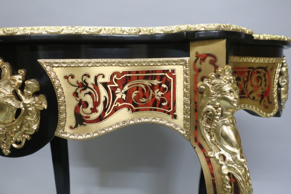 FRENCH LOUIS XV STYLE BOULLE OCCASIONAL TABLE View VIII