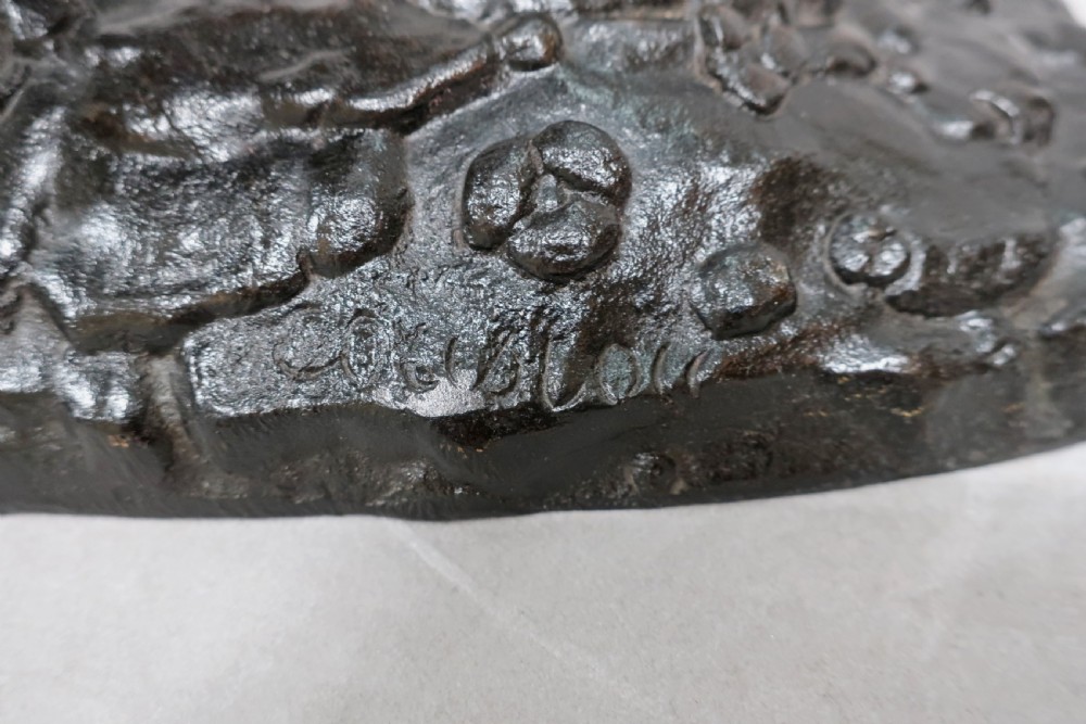 PAIR OF BRONZE MARLY HORSE SCULPTURES AFTER COUSTOU  View XIV
