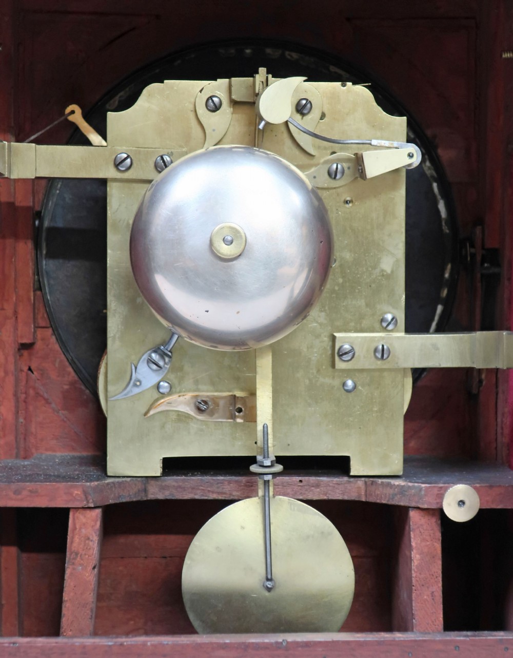 William IV Mahogany Bracket Clock by J & E Mason View XI